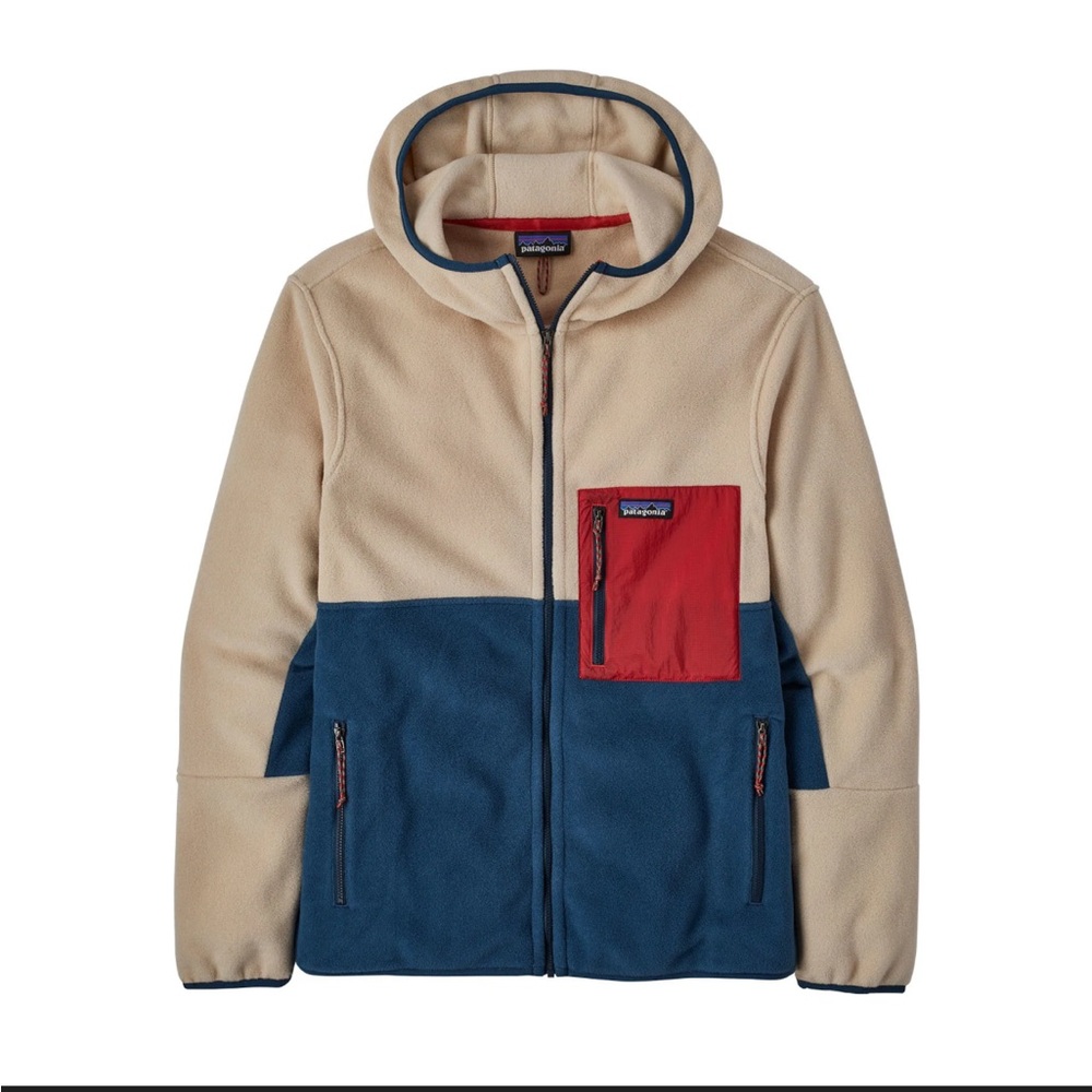 Patagonia Men’s Hooded Zip Up Fleece
